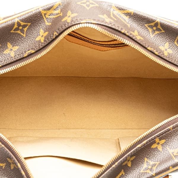 Pre-owned Louis Vuitton Monogram Cite GM Brown