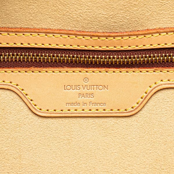 Pre-owned Louis Vuitton Monogram Cite GM Brown