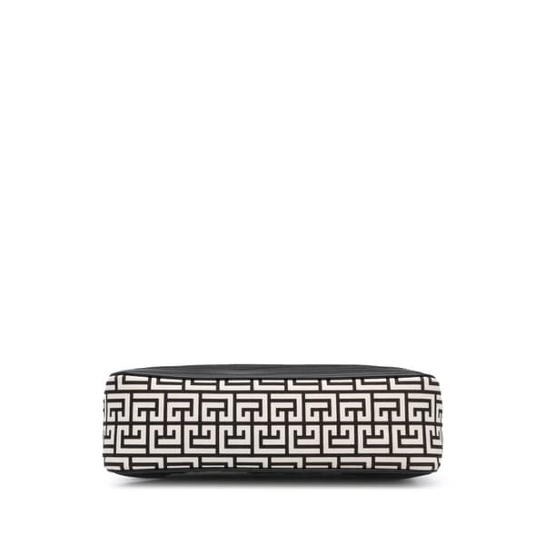 Pre-owned Balmain Canvas B-Army 26 Shoulder Bag Black