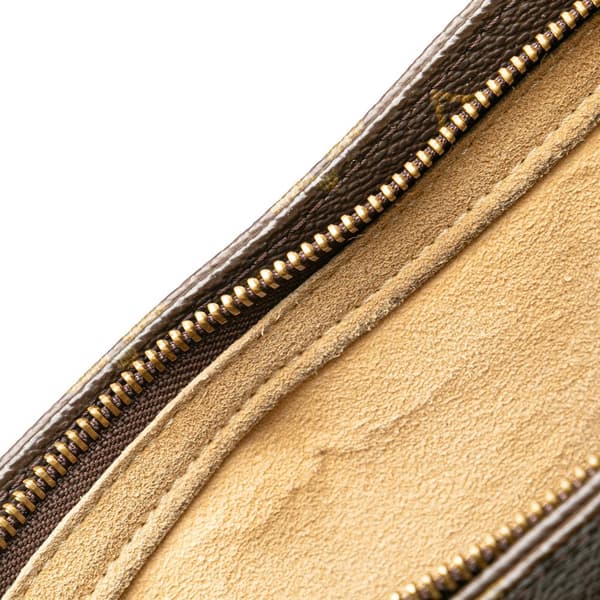 Pre-owned Louis Vuitton Monogram Looping GM Brown