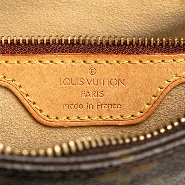 Pre-owned Louis Vuitton Monogram Looping MM Brown