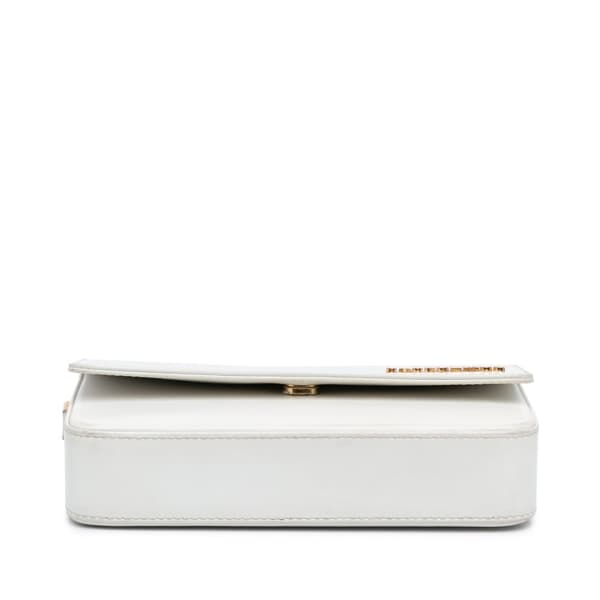 Pre-owned Jacquemus Calfskin Le Carinu White