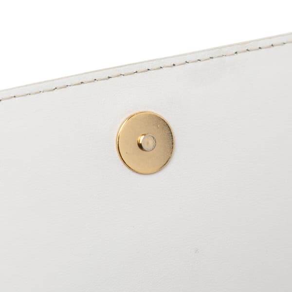 Pre-owned Jacquemus Calfskin Le Carinu White