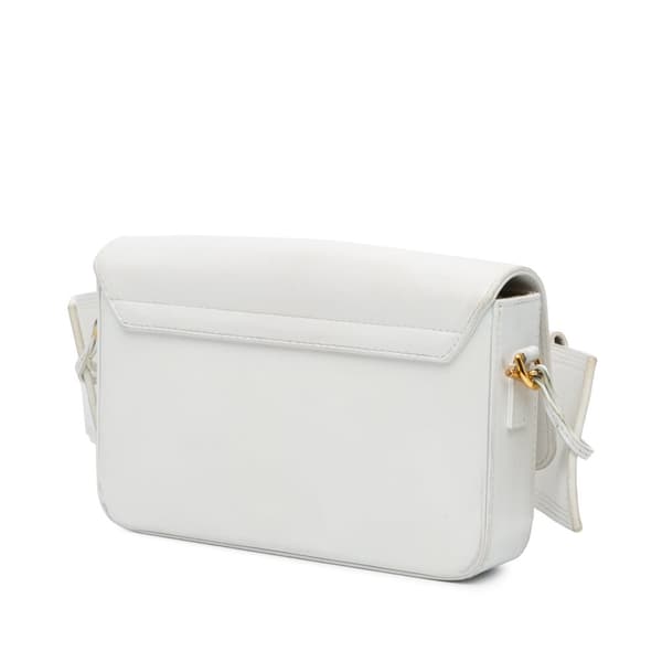 Pre-owned Jacquemus Calfskin Le Carinu White