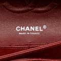 Miniatyrbillede 5 af 10: Pre-owned Chanel Medium Classic Caviar Double Flap Red