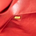 Miniatyrbillede 6 af 10: Pre-owned Chanel Medium Classic Caviar Double Flap Red