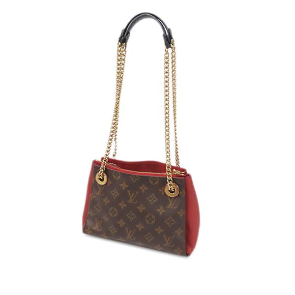 Pre-owned Louis Vuitton Monogram Surene BB Brown