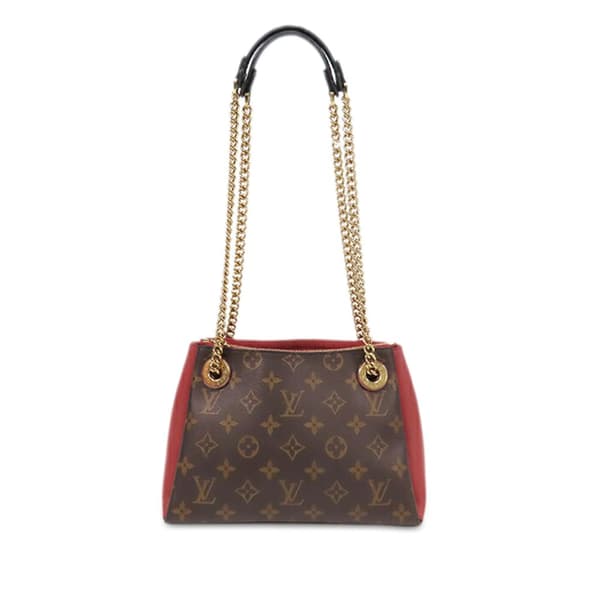 Pre-owned Louis Vuitton Monogram Surene BB Brown