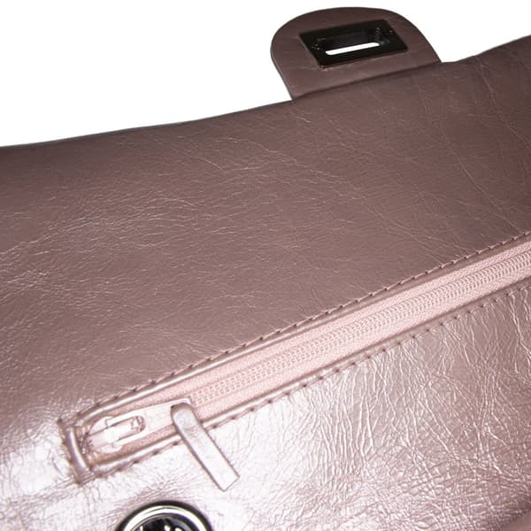 Pre-owned Chanel Reissue 2.55 Aged Metallic Calfskin Double Flap 226 Pink