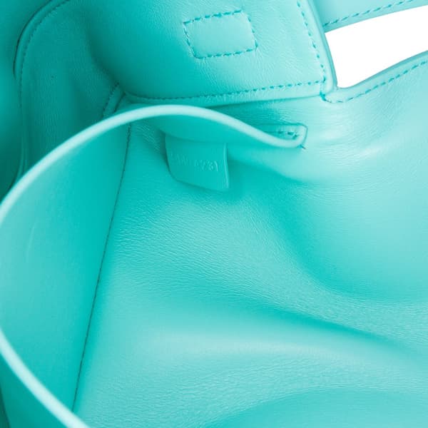 Pre-owned Celine Triomphe Leather Claude Shoulder Bag Blue