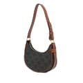 Miniatyrbilde 2 av 8: Pre-owned Celine Mini Triomphe Coated Canvas Ava Shoulder Bag Brown