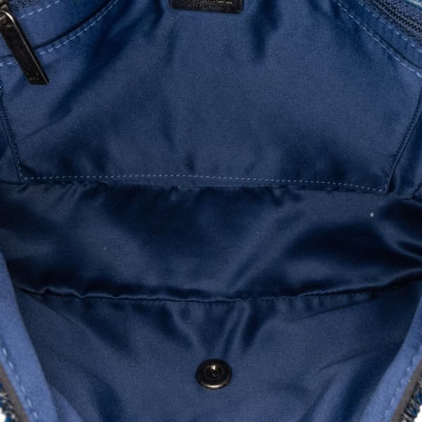 Pre-owned Chanel Paris Cuba Medium Sequin Coco Cuba Single Flap Blue