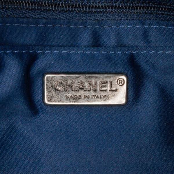 Pre-owned Chanel Paris Cuba Medium Sequin Coco Cuba Single Flap Blue