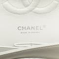 Pikkukuva 5 / 10: Pre-owned Chanel Medium Classic Tweed Double Flap White