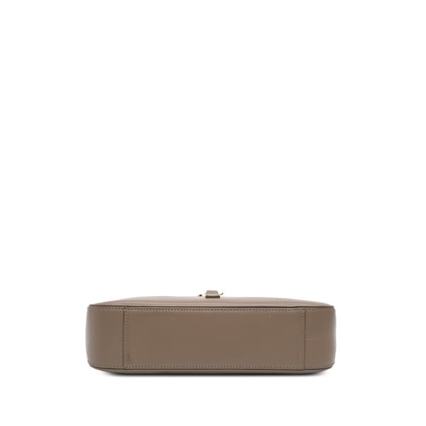 Pre-owned Saint Laurent Leather Le 5 a 7 Shoulder Bag Brown
