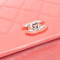 Pikkukuva 6 / 10: Pre-owned Chanel Crumpled Calfskin Bi Quilted Vintage Full Flap Pink