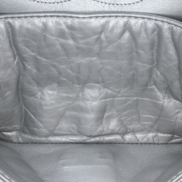 Pre-owned Chanel Reissue 2.55 Aged Calfskin Flap 225 Silver