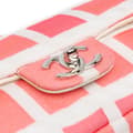 Miniatyrbillede 8 af 9: Pre-owned Chanel Medium Jersey Grid Single Flap Pink