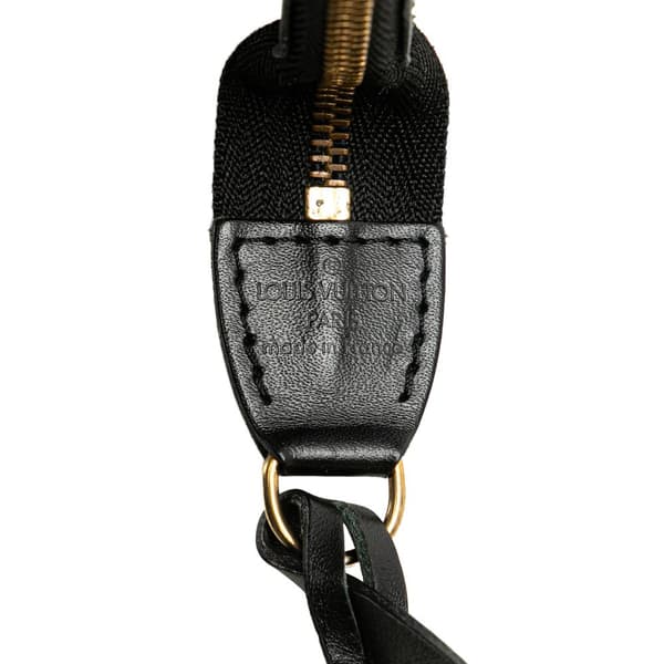 Pre-owned Louis Vuitton Epi Pochette Accessoires Black