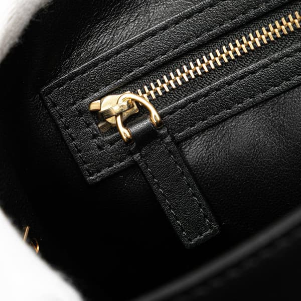 Pre-owned Valentino Leather MyRockstud Saddle Shoulder Bag Black