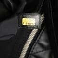 Miniatyrbild 6 av 10: Pre-owned Chanel Paris Biarritz Quilted Coated Canvas Shoulder Bag Black