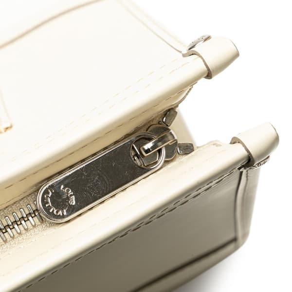 Pre-owned Louis Vuitton Epi Madeleine GM White