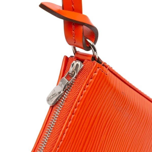 Pre-owned Louis Vuitton Epi Pochette Accessoires Orange