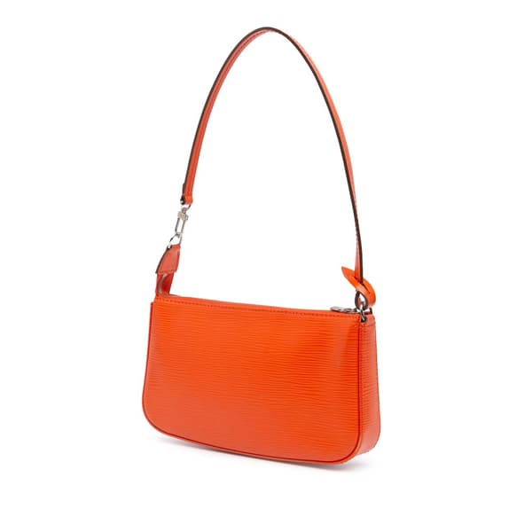 Pre-owned Louis Vuitton Epi Pochette Accessoires Orange