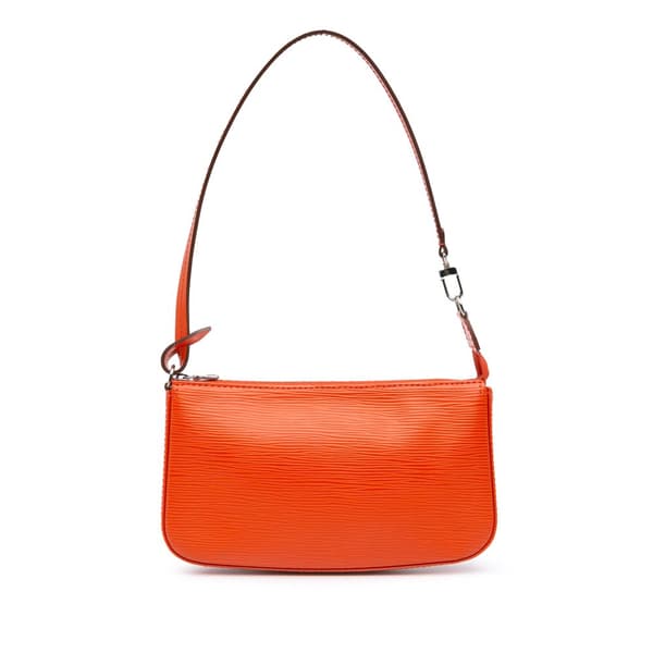 Pre-owned Louis Vuitton Epi Pochette Accessoires Orange