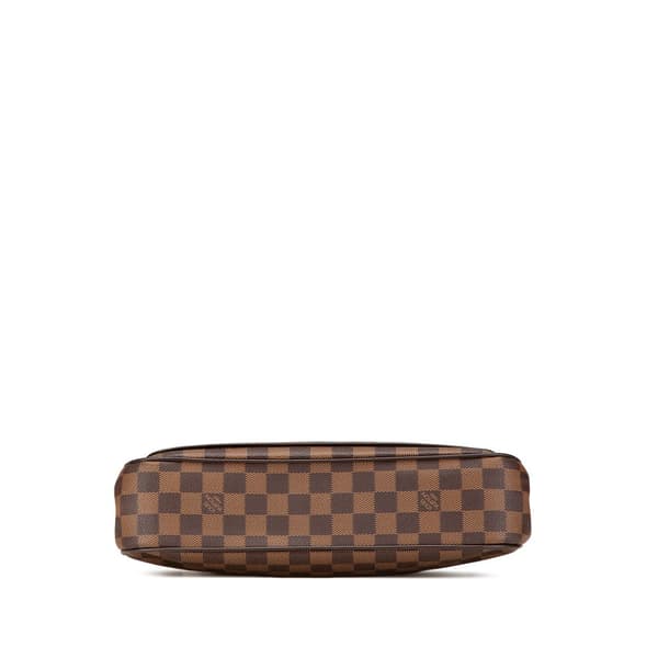 Pre-owned Louis Vuitton Damier Ebene Aubagne Brown