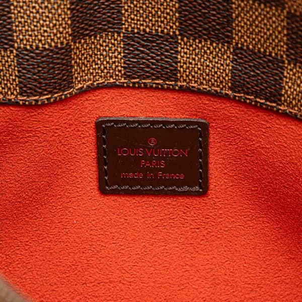 Pre-owned Louis Vuitton Damier Ebene Aubagne Brown