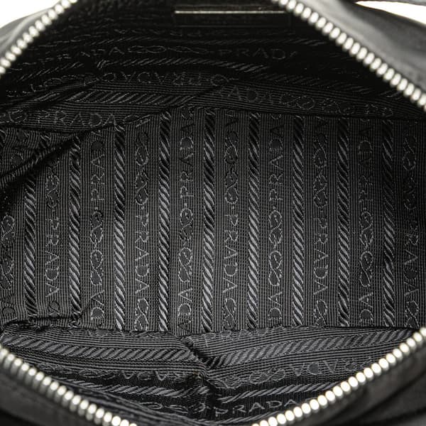 Pre-owned Prada Tessuto Shoulder Bag Black