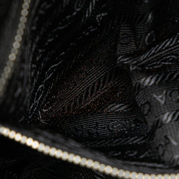 Pre-owned Prada Tessuto Shoulder Bag Black