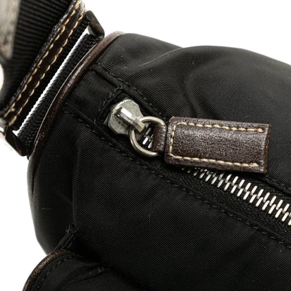 Pre-owned Prada Tessuto Shoulder Bag Black