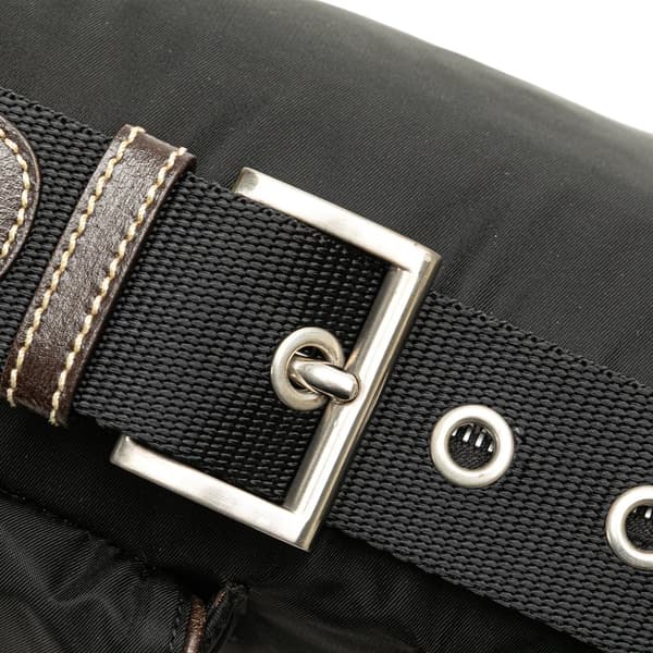 Pre-owned Prada Tessuto Shoulder Bag Black