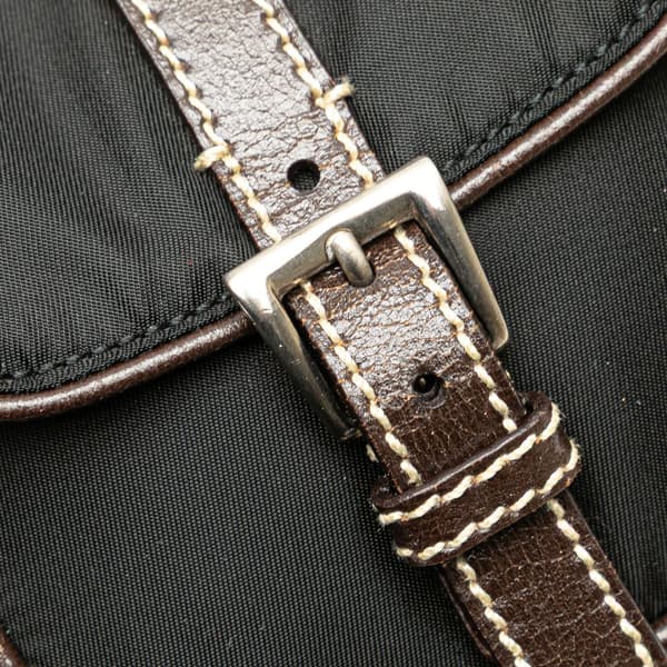 Pre-owned Prada Tessuto Shoulder Bag Black