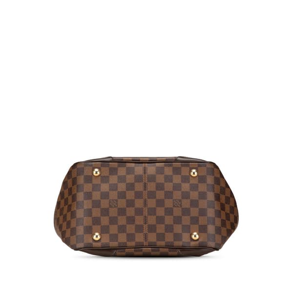 Pre-owned Louis Vuitton Damier Ebene Verona MM Brown