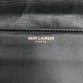 Miniatyrbilde 7 av 10: Pre-owned Saint Laurent Quilted Lambskin Babylone Flap Shoulder Bag Black