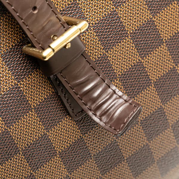 Pre-owned Louis Vuitton Damier Ebene Chelsea Brown