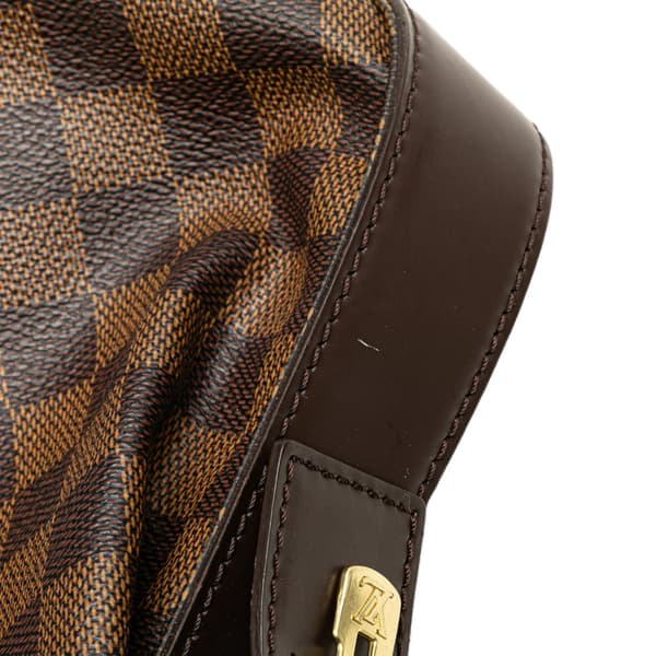 Pre-owned Louis Vuitton Damier Ebene Chelsea Brown