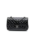 Pikkukuva 1 / 10: Pre-owned Chanel Medium Classic Patent Double Flap Black