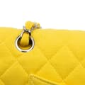 Pikkukuva 8 / 10: Pre-owned Chanel Medium Classic Jersey Double Flap Yellow