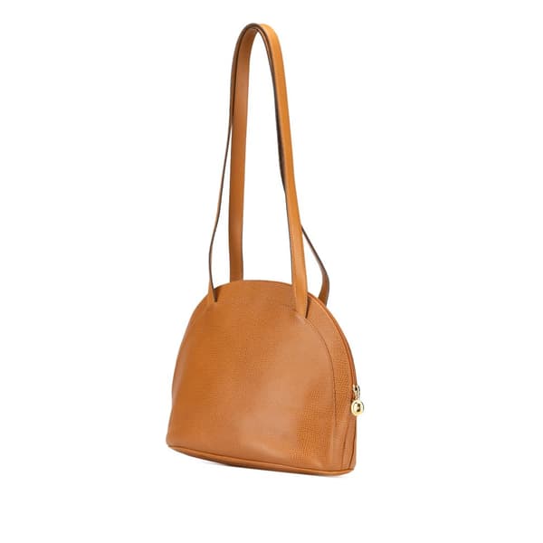 Pre-owned Dior Leather Shoulder Bag Brown