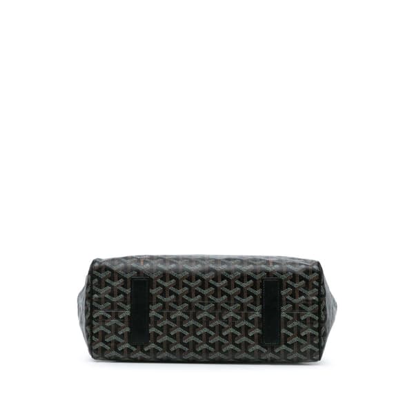 Pre-owned Goyard Goyardine Rouette PM Black