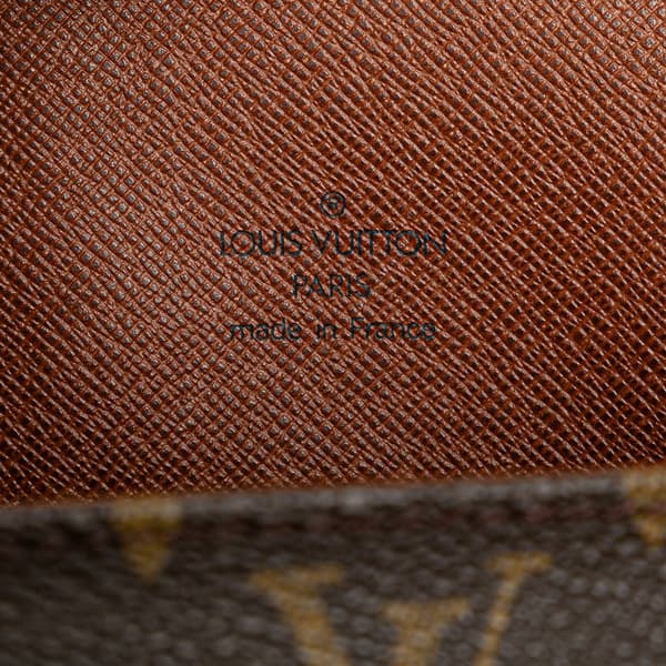 Pre-owned Louis Vuitton Monogram Musette Tango Short Strap Brown