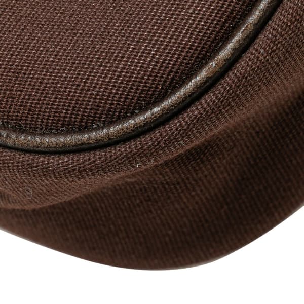 Pre-owned Hermès Vache Liege and Toile Sac Colorado PM Brown