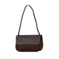 Miniatyrbillede 2 af 10: Pre-owned Hermès Vache Liege and Toile Sac Colorado PM Brown