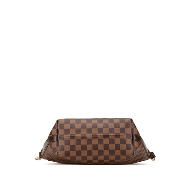 Pre-owned Louis Vuitton Damier Ebene Illovo MM Brown