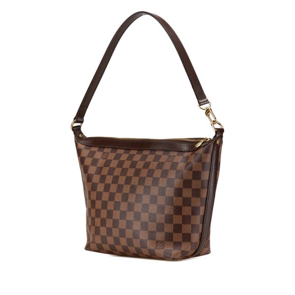Pre-owned Louis Vuitton Damier Ebene Illovo MM Brown