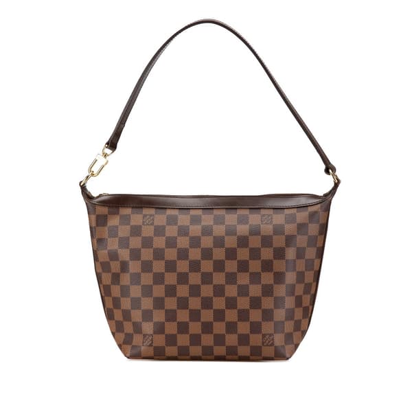 Pre-owned Louis Vuitton Damier Ebene Illovo MM Brown